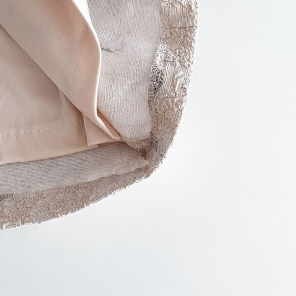 Adrianna Papell Womens Floral Matelasse Sheath Dress Beige 8 - Picture 8 of 10